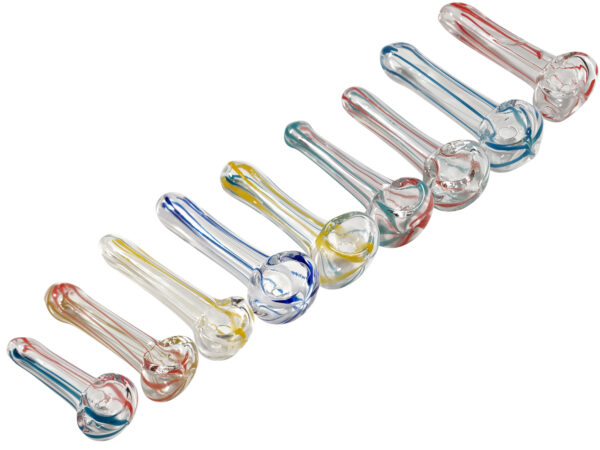 multicolor 2 inch glass hand pipes