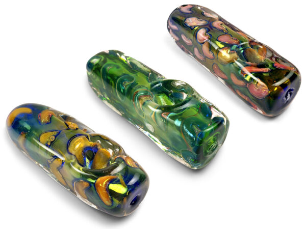 Square shape glass hand pipes