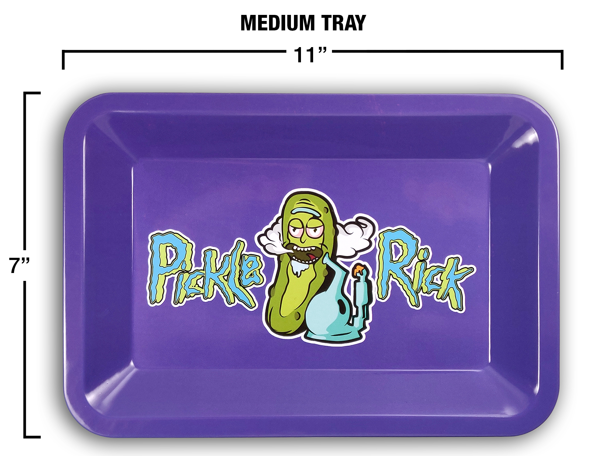 Details about   Rollong Tray Rick And Morty Dazed Medium Size 