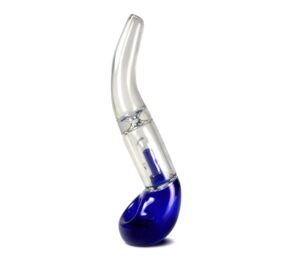 blue Glass Sherlock Pipe
