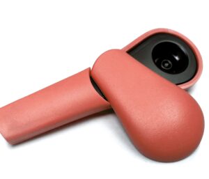 peach Metal Spoon Pipe