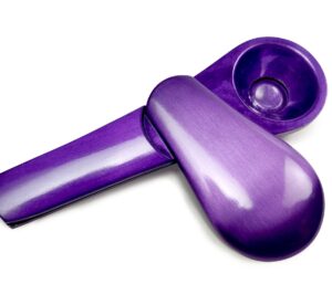 purple Metal Spoon Pipe