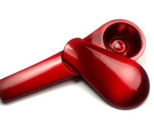 red Metal Spoon Pipe