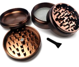 brown color leaf Grinder