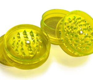 yellow mini leaf grinder