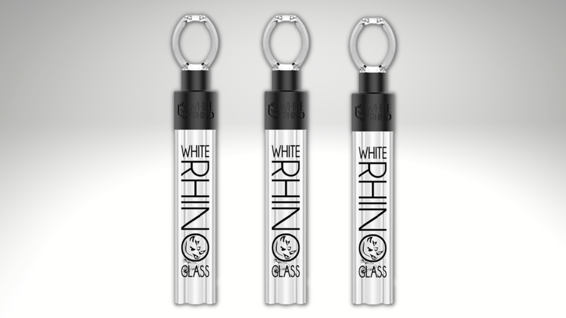 White Rhino Glass Slider Blunt 3 Pack Happy Head Smoke Shop