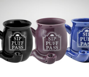 Sip, Puff, Pass Coffe Mug and Pipe