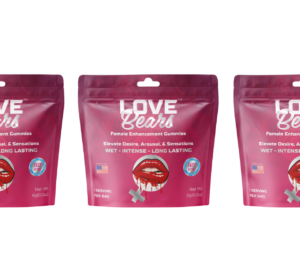 pink packet of gummy bears