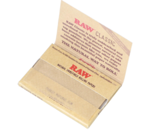 raw classic rolling paper details