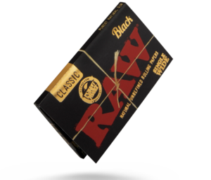 single wide black rolling paper