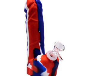 red penis shaped hand pipe