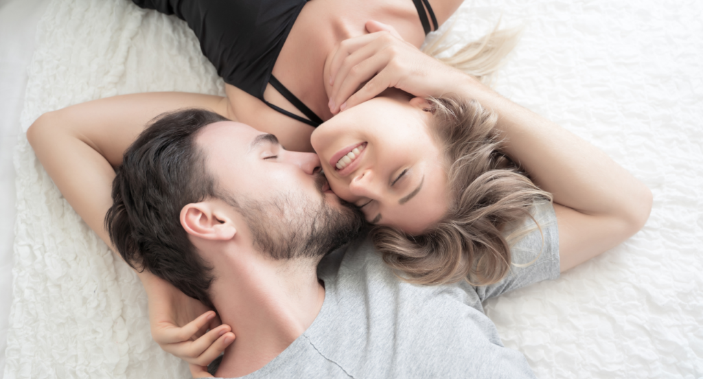 Couple Being Affectionate