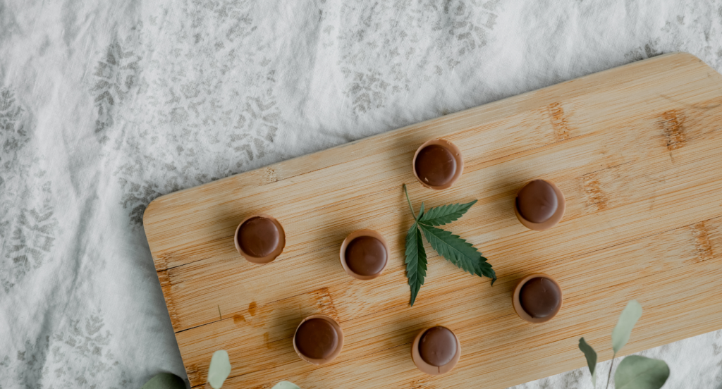 Cannabis infused chocolate