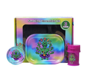 Herb Saver Smoker Kit – Trippy Alien Edition